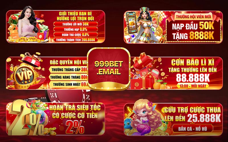 Tổng Hợp Những Khuyến Mãi 999BET Đáng Chú Ý Nhất